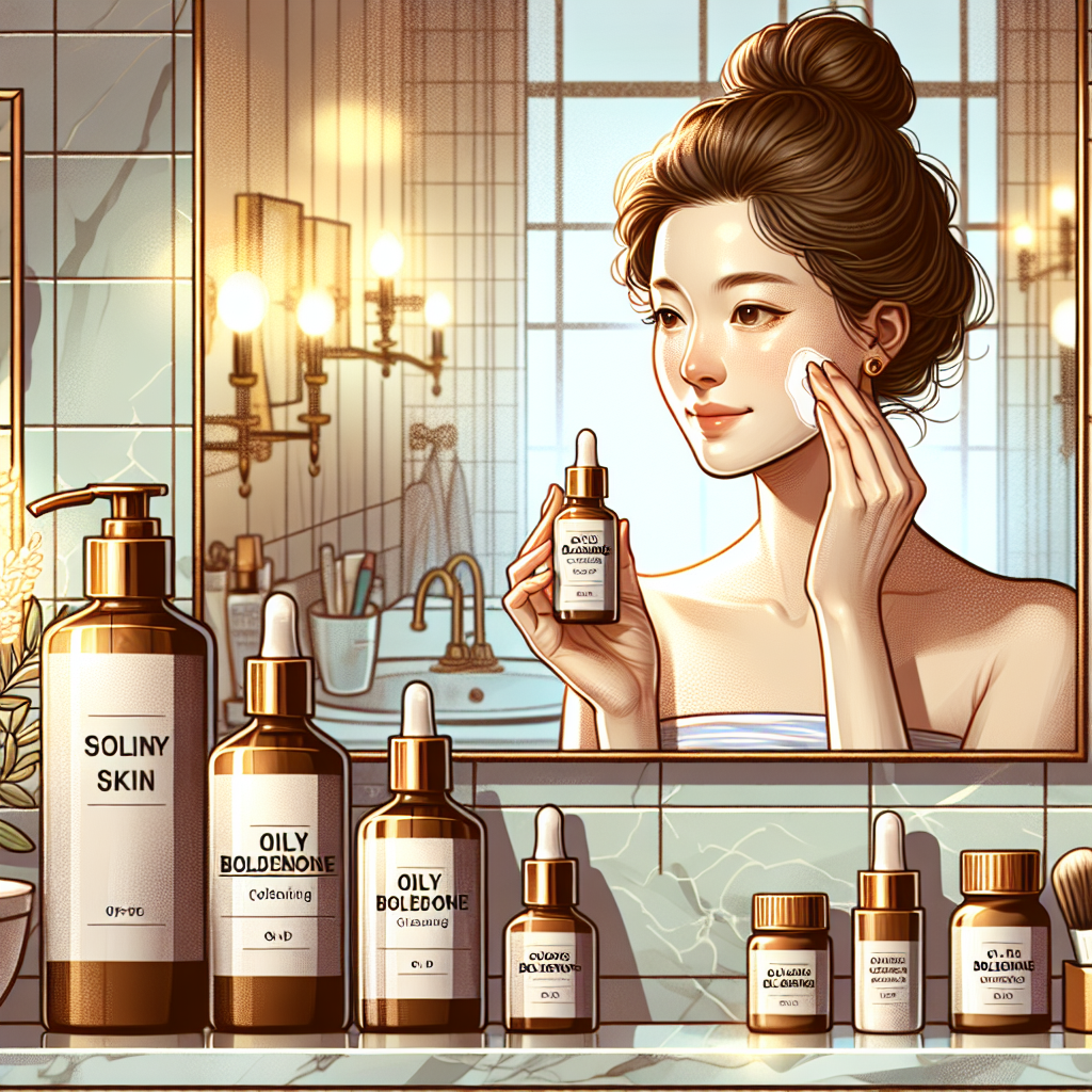 Cómo gestionar la piel grasa con Boldenona