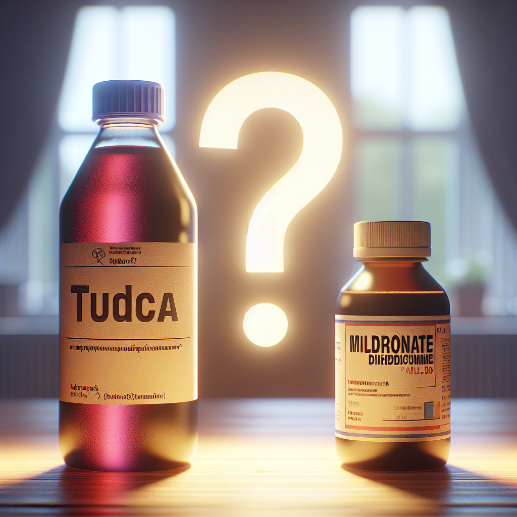 ¿Se necesita TUDCA con Mildronate Dihydricume?