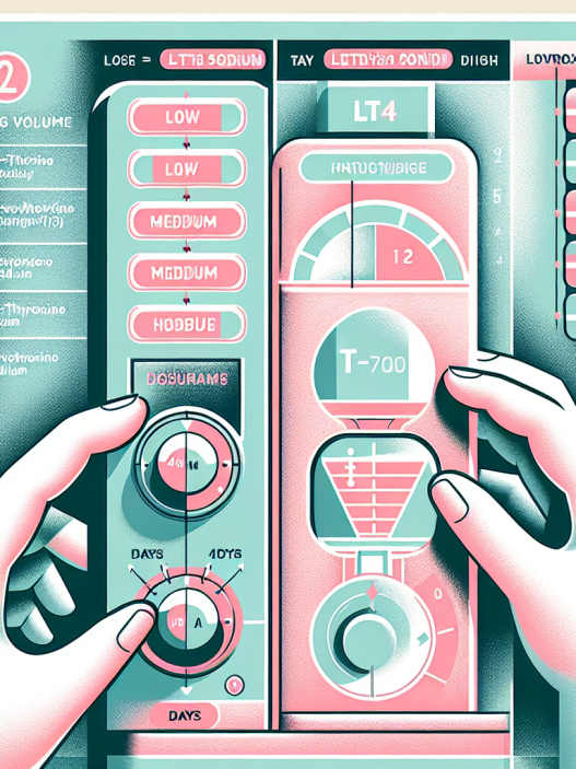 Cómo ajustar el volumen de entrenamiento con L-Thyroxine Sodium/Levothyroxine Sodium (LT4 sodium)