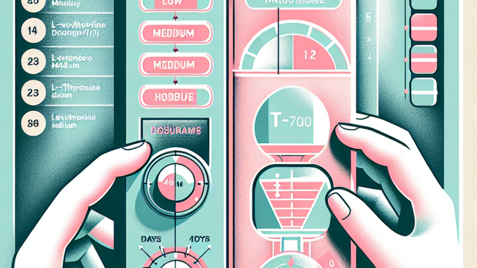 Cómo ajustar el volumen de entrenamiento con L-Thyroxine Sodium/Levothyroxine Sodium (LT4 sodium)