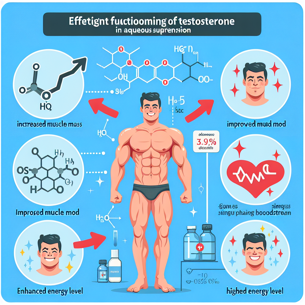 Cómo evaluar si Suspensión acuosa de testosterona está funcionando