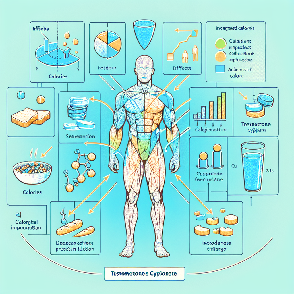 Cuánto impacta Cipionato de testosterona en tu consumo calórico