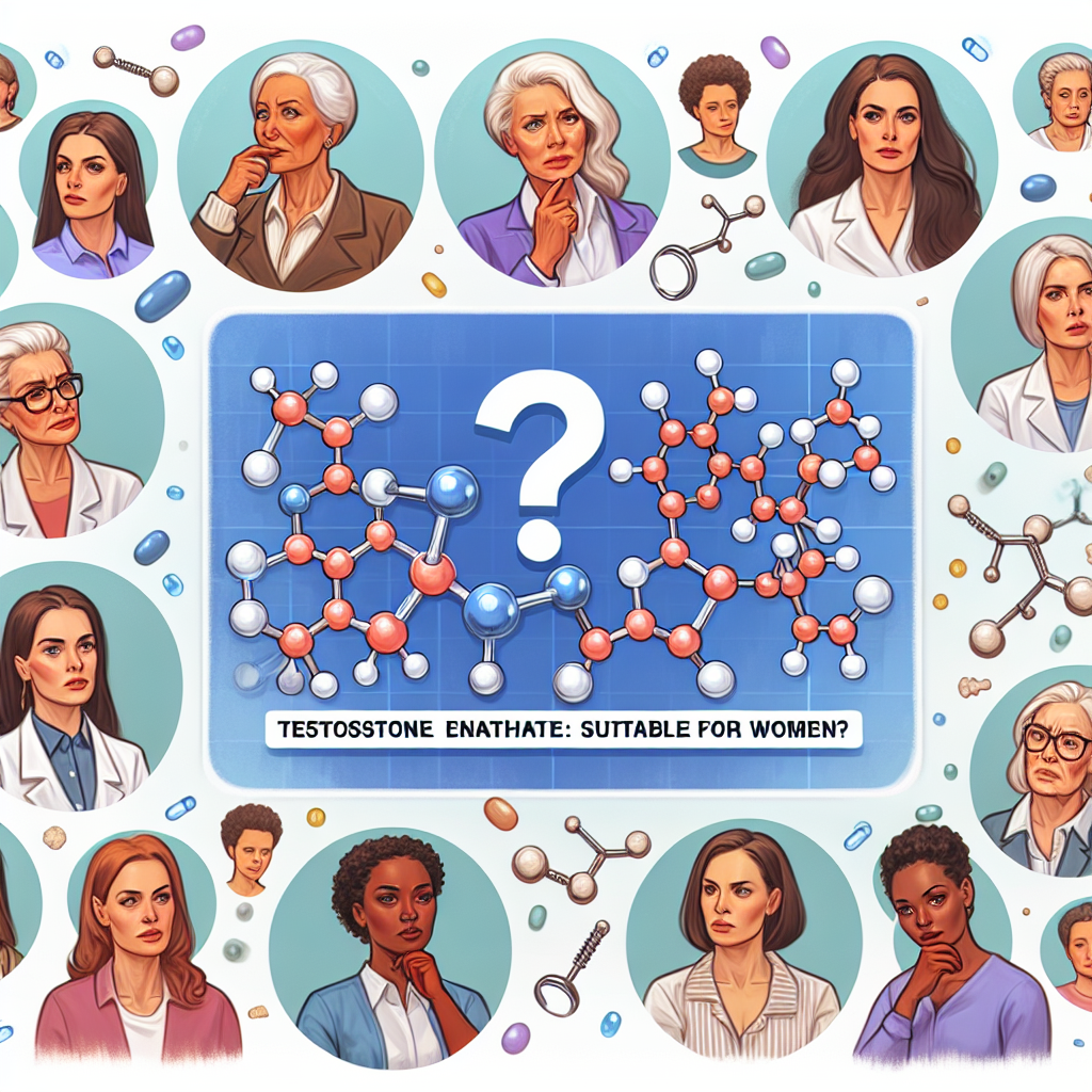 Enantato de testosterona: ¿apto para mujeres?
