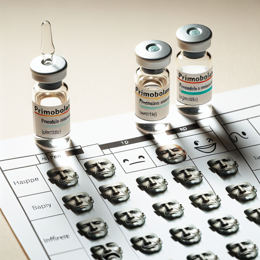 Primobolan (Metenolona) inyectables y cambios en el estado de ánimo