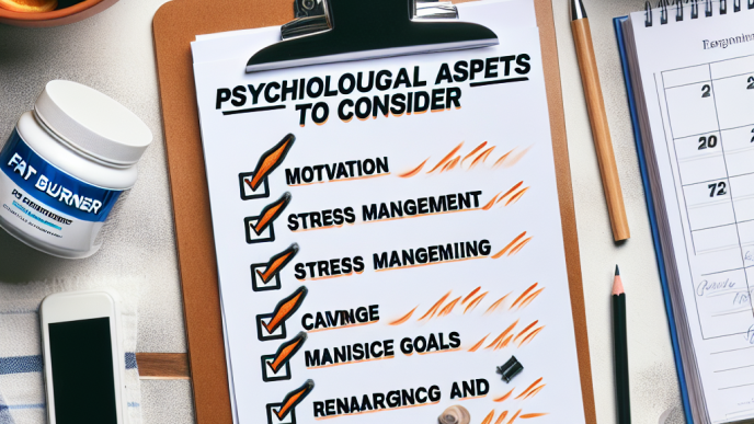 Qué aspectos psicológicos cuidar durante el uso de Quemadores de grasa