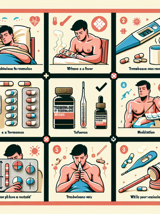 Qué hacer si tienes fiebre usando Trembolona mix (mezcla de trembolona)