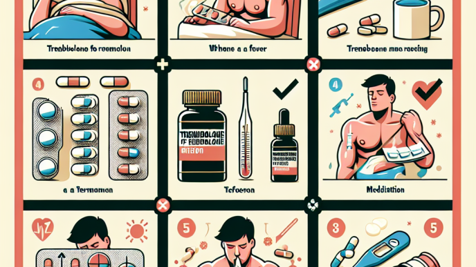 Qué hacer si tienes fiebre usando Trembolona mix (mezcla de trembolona)