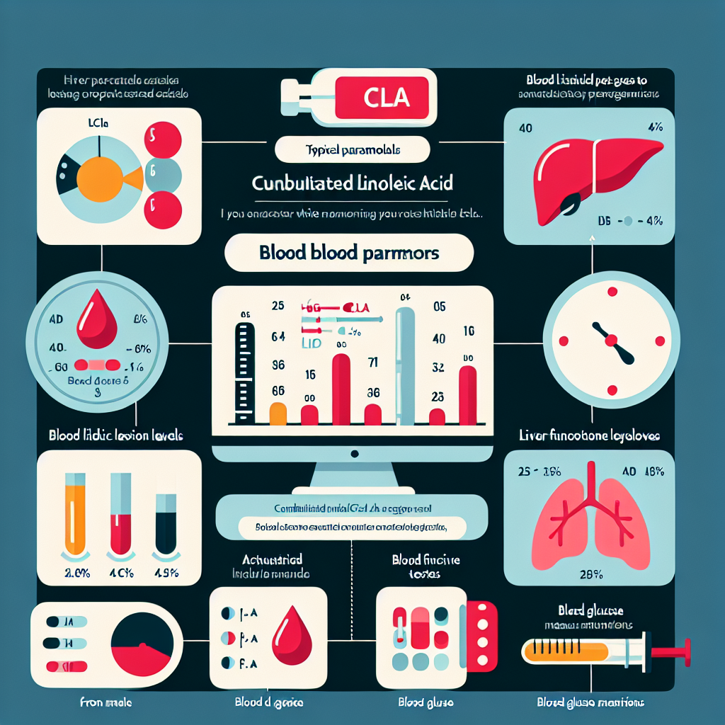 Qué parámetros vigilar en sangre al usar CLA