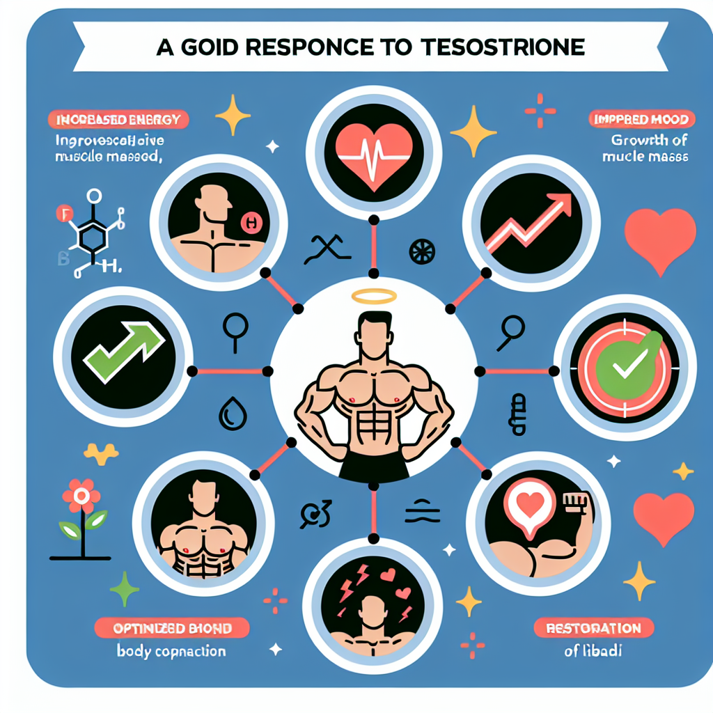 Qué señales indican buena respuesta a Propionato de testosterona