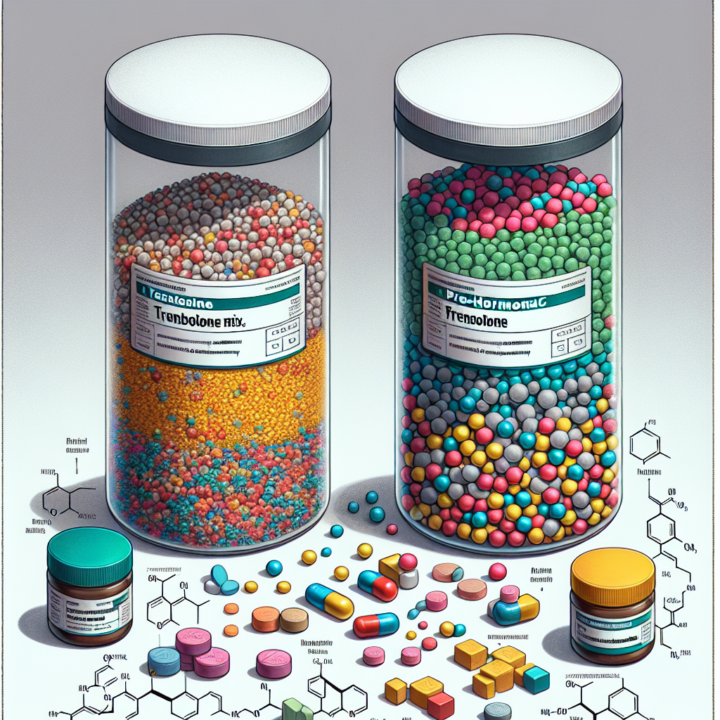 Trembolona mix (mezcla de trembolona) y suplementos pre-hormonales: diferencias