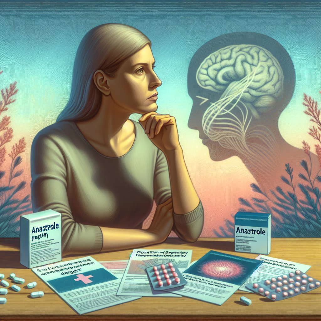 ¿Anastrozol puede causar dependencia psicológica?