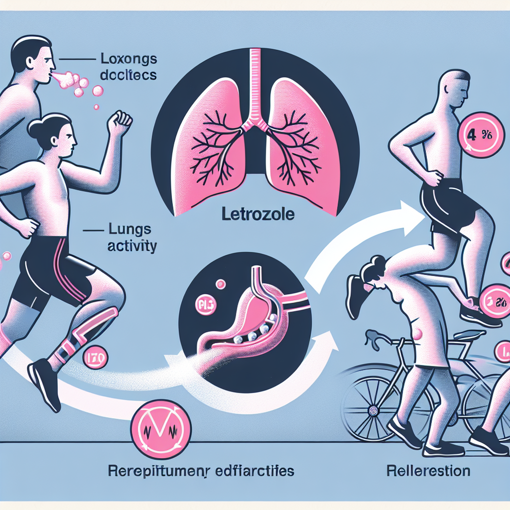 Cómo afecta Letrozol a la respiración durante el esfuerzo