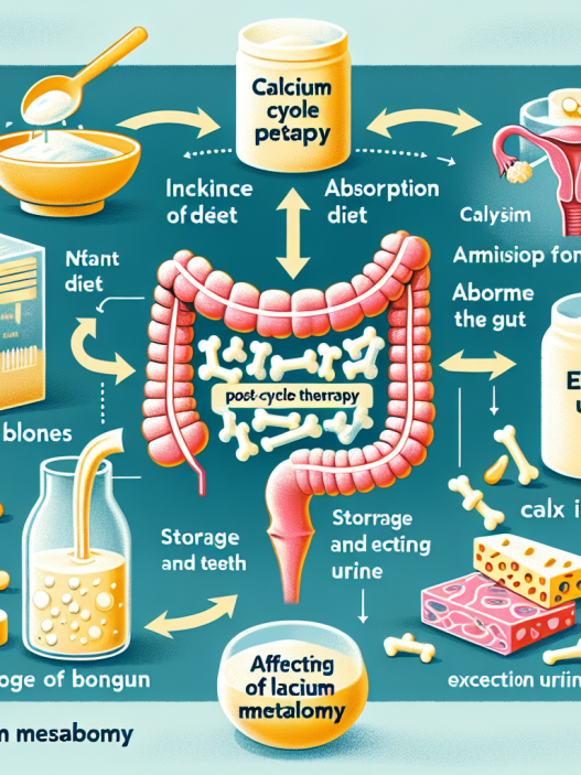 Cómo afecta Terapia post-cíclica al metabolismo del calcio