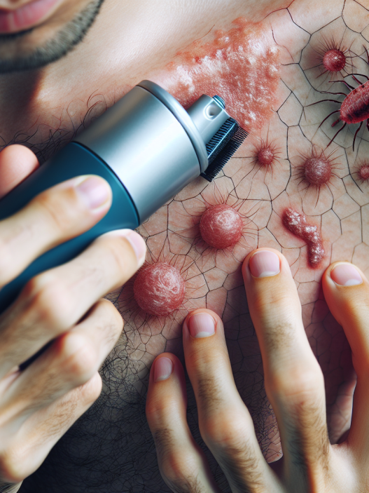 Efectos sobre la piel tras usar Finasteride