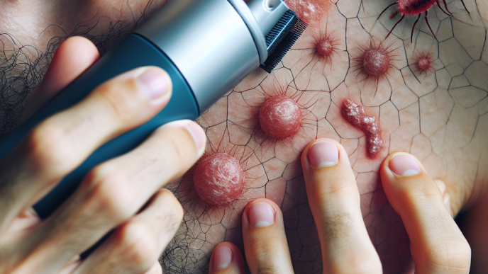 Efectos sobre la piel tras usar Finasteride