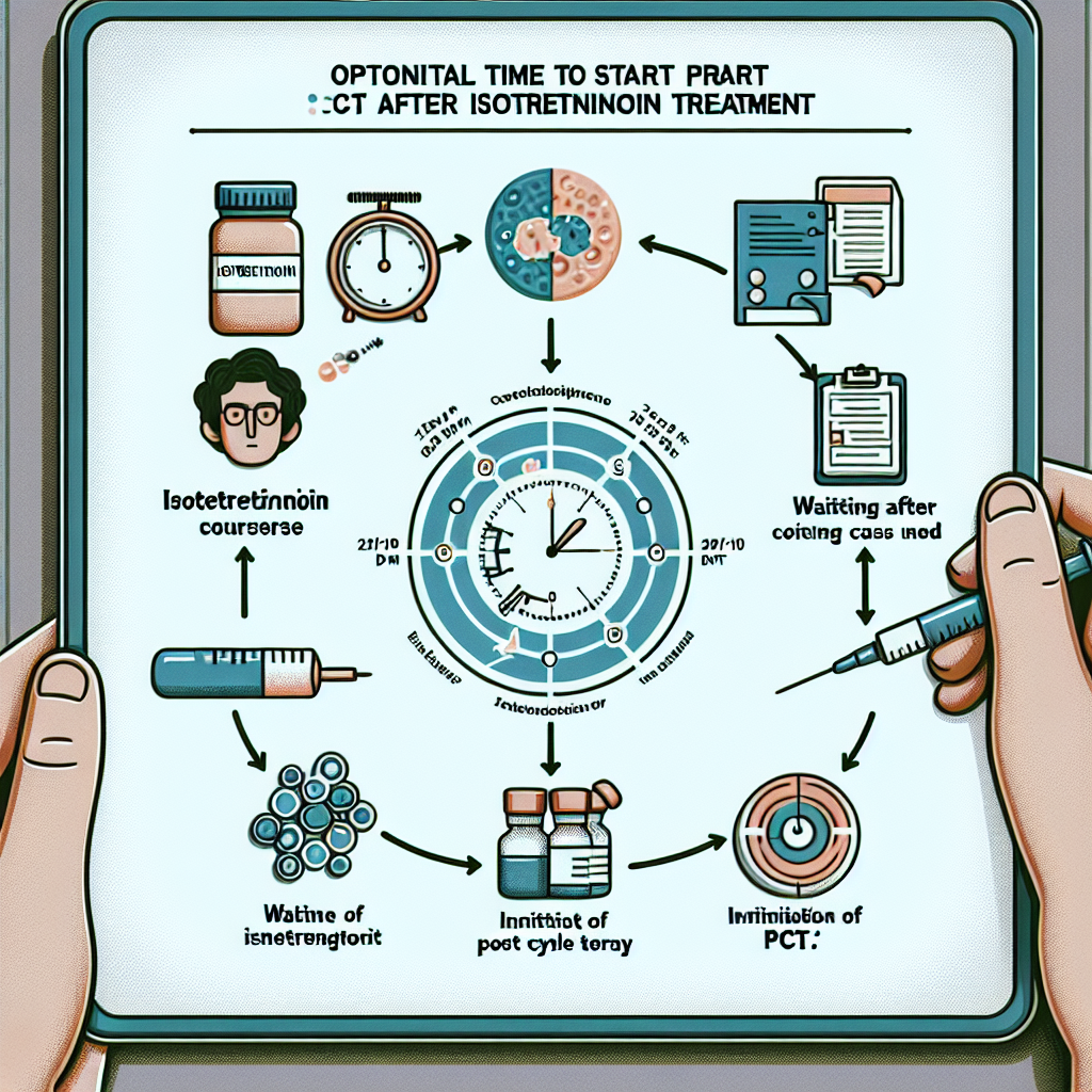 Mejor momento para iniciar PCT tras Isotretinoina