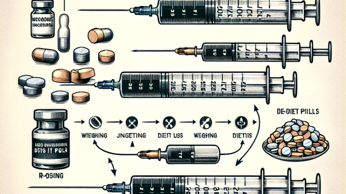 Protocolos de microdosis con Inyecciones y pastillas para adelgazar