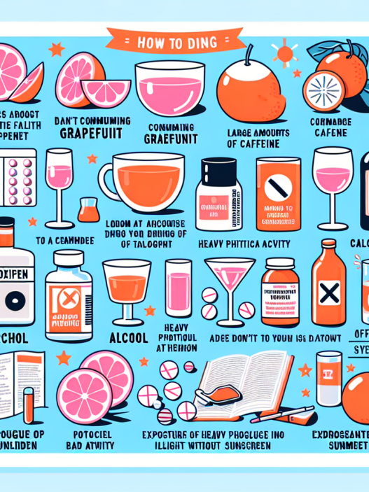 Qué evitar hacer justo después de tomar Tamoxifeno