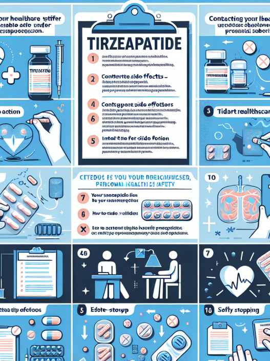 Qué hacer si aparecen efectos adversos con Tirzepatide