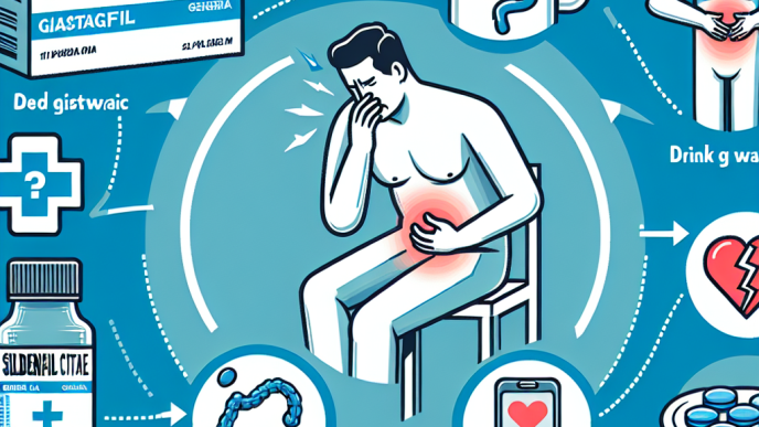 ¿Qué hacer si Sildenafil Citrate (Viagra generic) causa molestias gástricas?