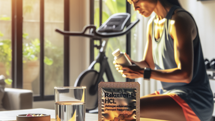 Raloxifen-HCl y entrenamiento en ayunas