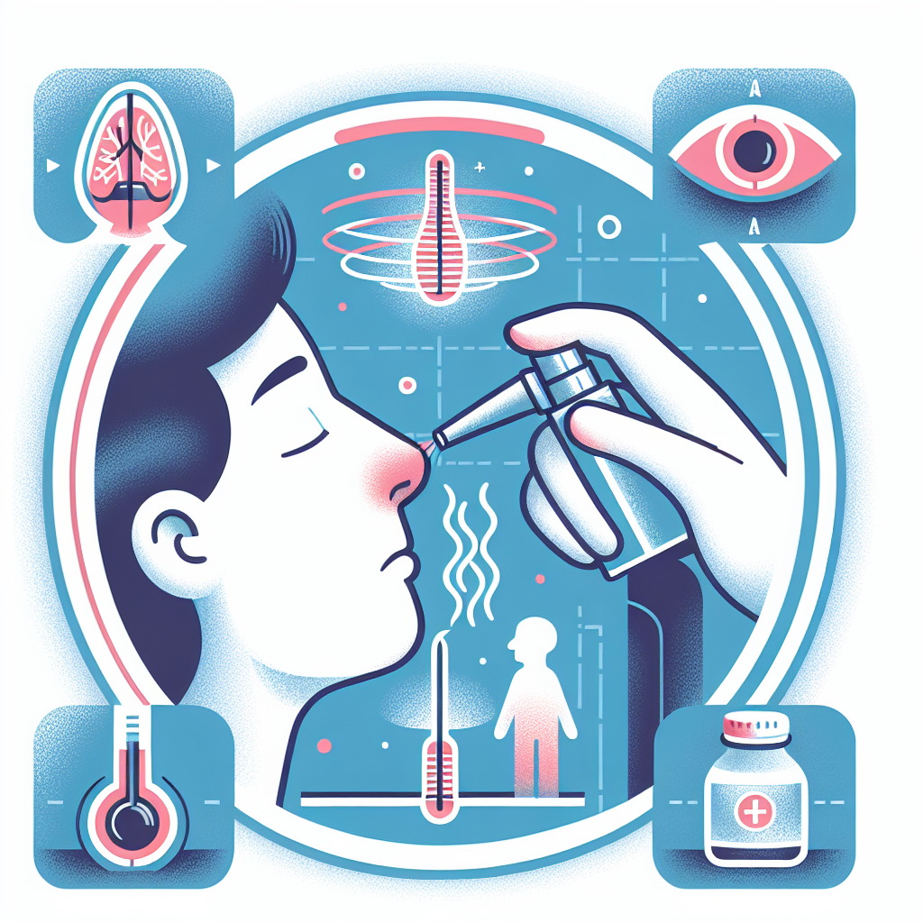 ¿Aerosoles nasales influye en la temperatura corporal?