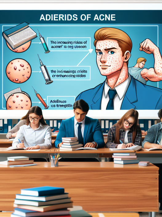 ¿Aumenta Cursos de esteroides para aumentar la fuerza el riesgo de acné?