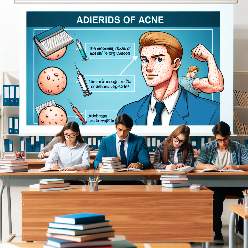 ¿Aumenta Cursos de esteroides para aumentar la fuerza el riesgo de acné?