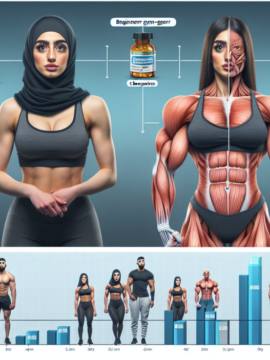 Cabergolina y ritmo de crecimiento muscular en principiantes