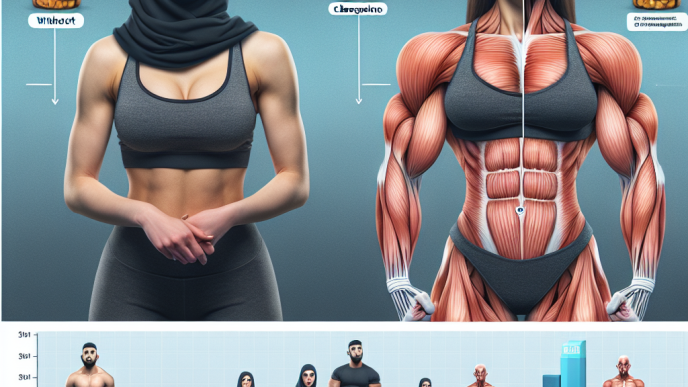 Cabergolina y ritmo de crecimiento muscular en principiantes