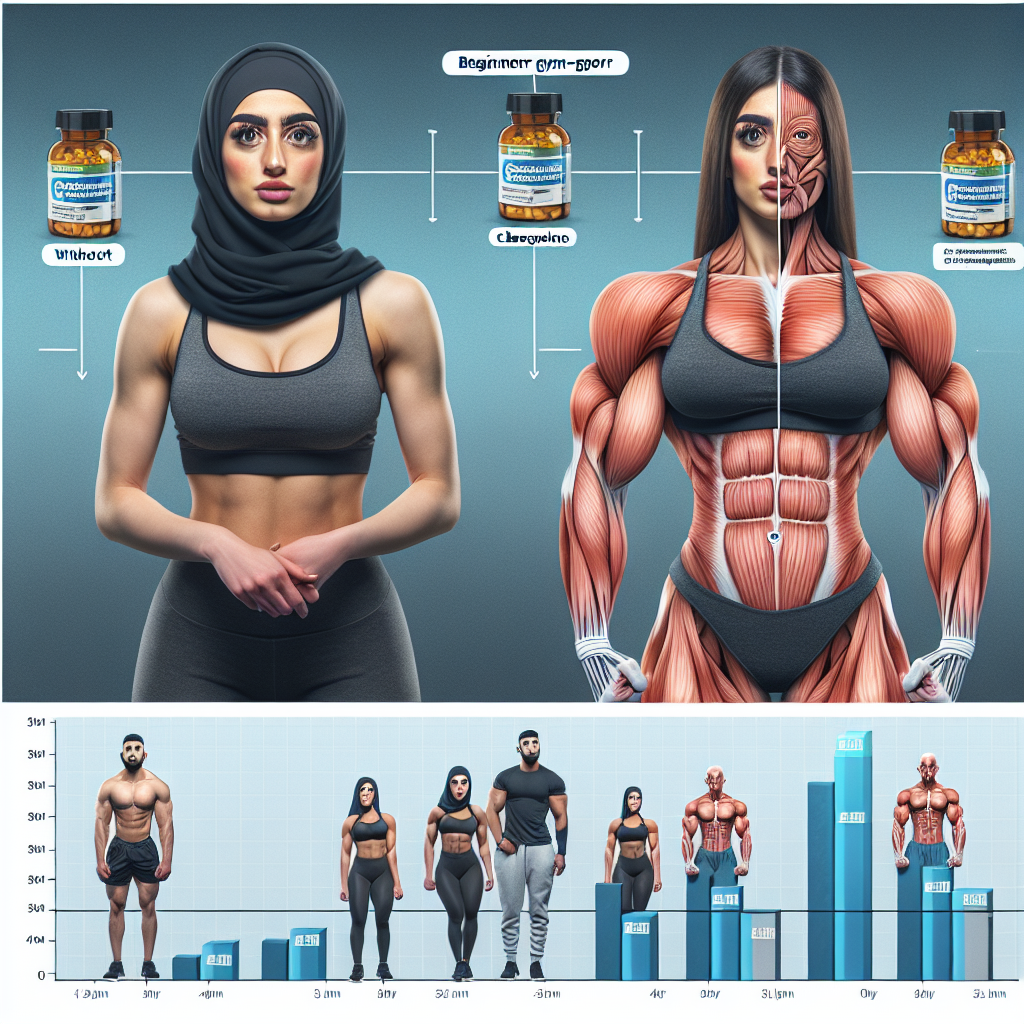 Cabergolina y ritmo de crecimiento muscular en principiantes