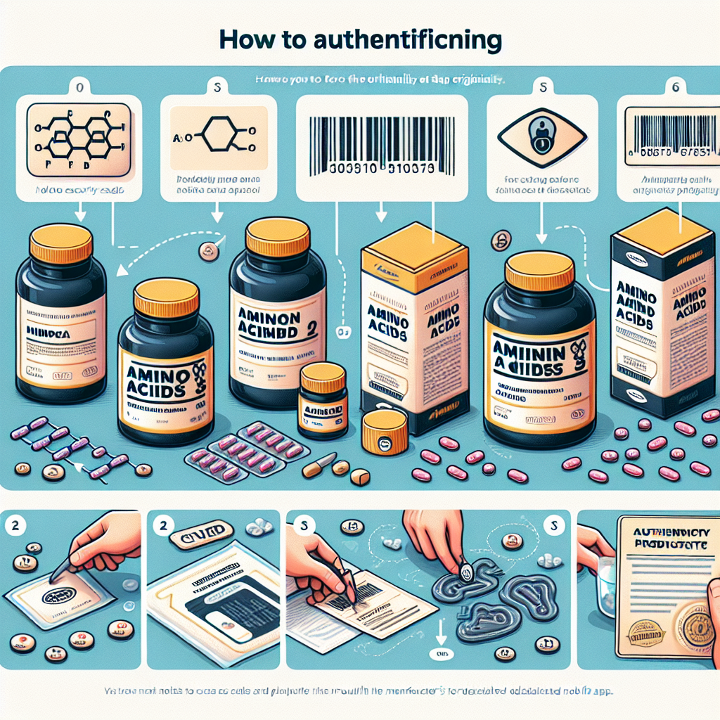 Cómo saber si tu Aminoácidos es original