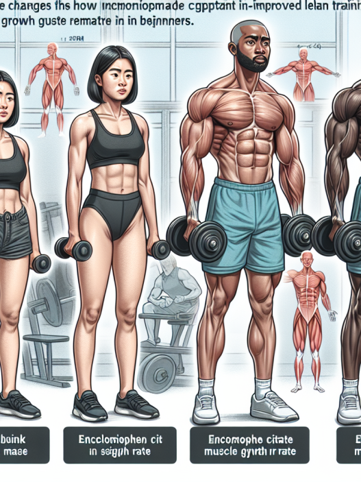 Enclomiphene citrate y ritmo de crecimiento muscular en principiantes