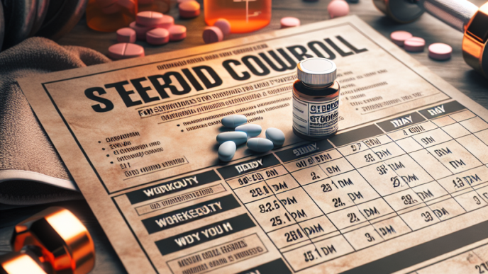 Protocolos semanales con Cursos de esteroides para secado y modelado corporal (aumento de masa magra)