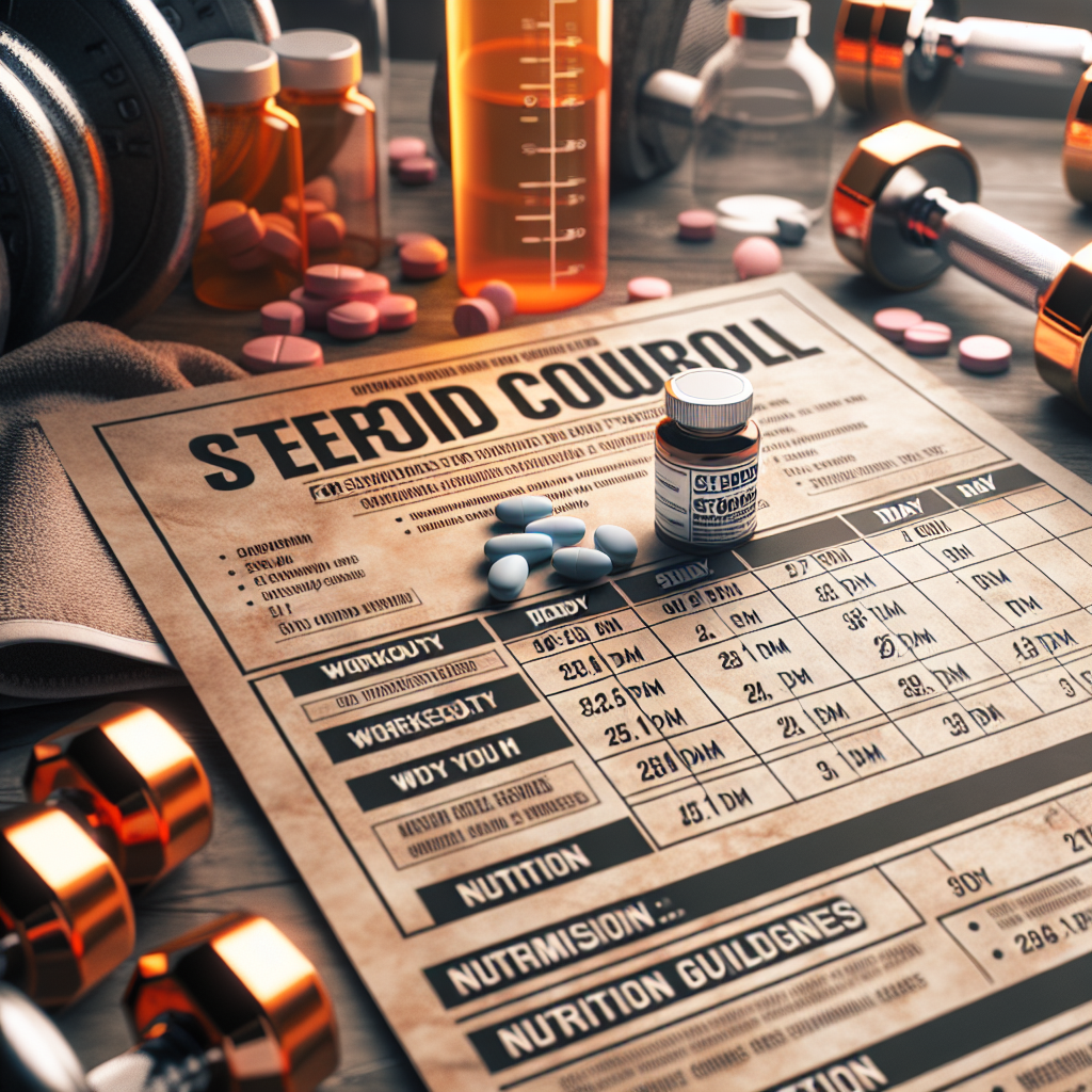 Protocolos semanales con Cursos de esteroides para secado y modelado corporal (aumento de masa magra)