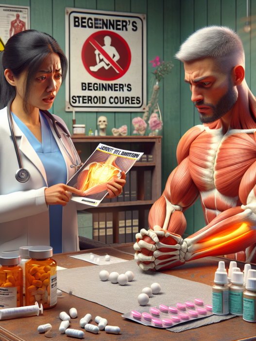 ¿Puede Cursos de esteroides para principiantes causar inflamación articular?