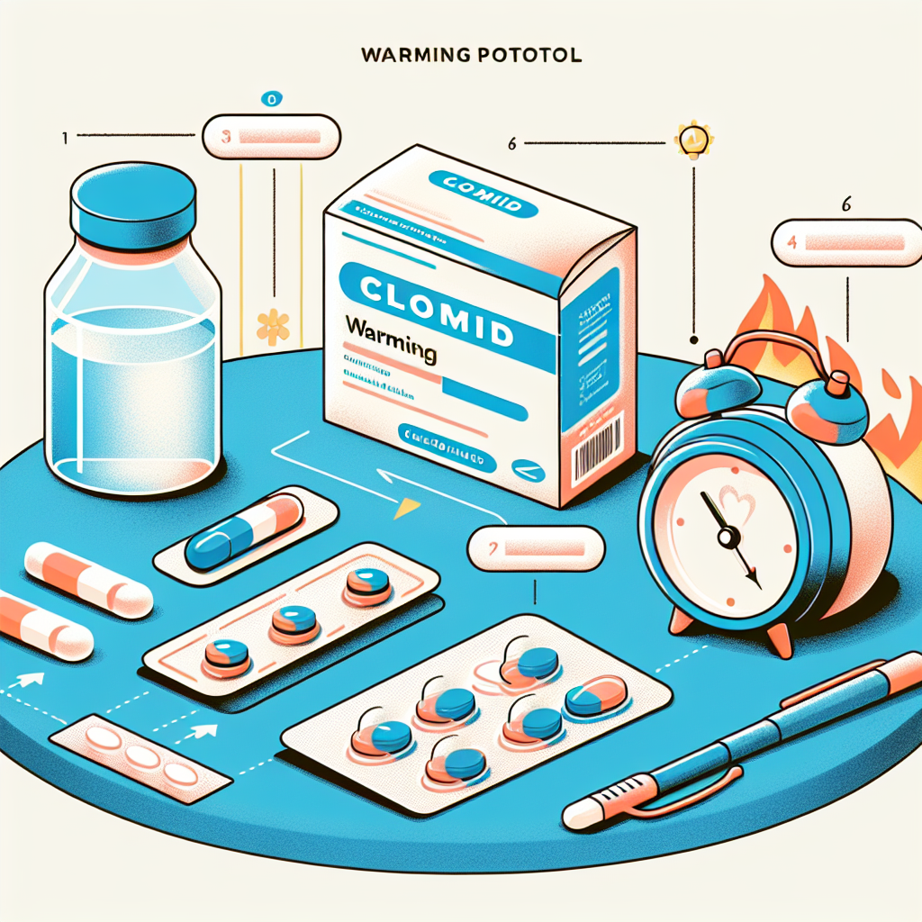 Qué protocolos de calentamiento usar con Clomid