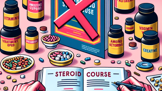 Qué suplementos debes evitar al tomar Cursos de esteroides para mujeres