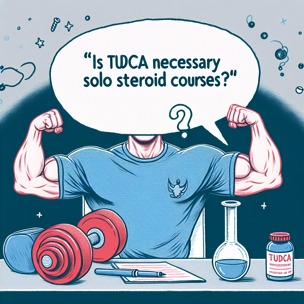 ¿Se necesita TUDCA con Esteroides Cursos en solitario?