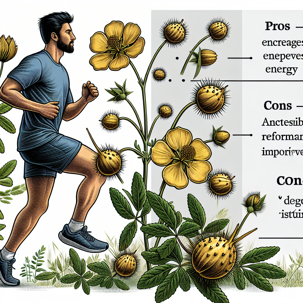 Tribulus Terrestris en combinación con cardio: pros y contras
