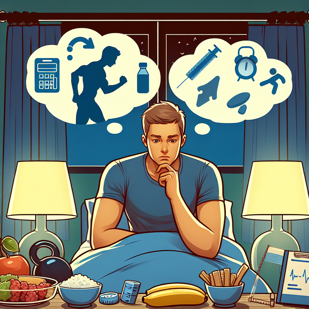 Cómo ajustar el entrenamiento si Insulina produce insomnio