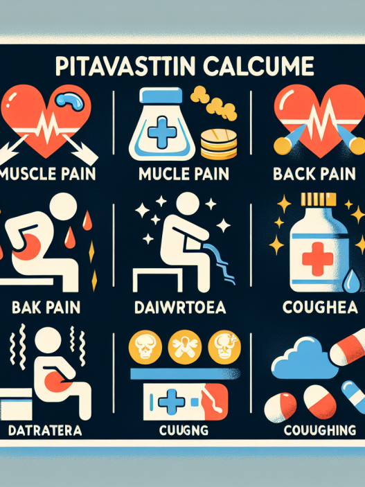 Efectos secundarios comunes del uso de Pitavastatina cálcica