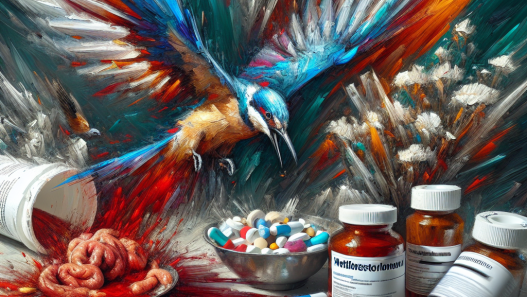 Metildrostanolona y sangre en heces: urgencia médica