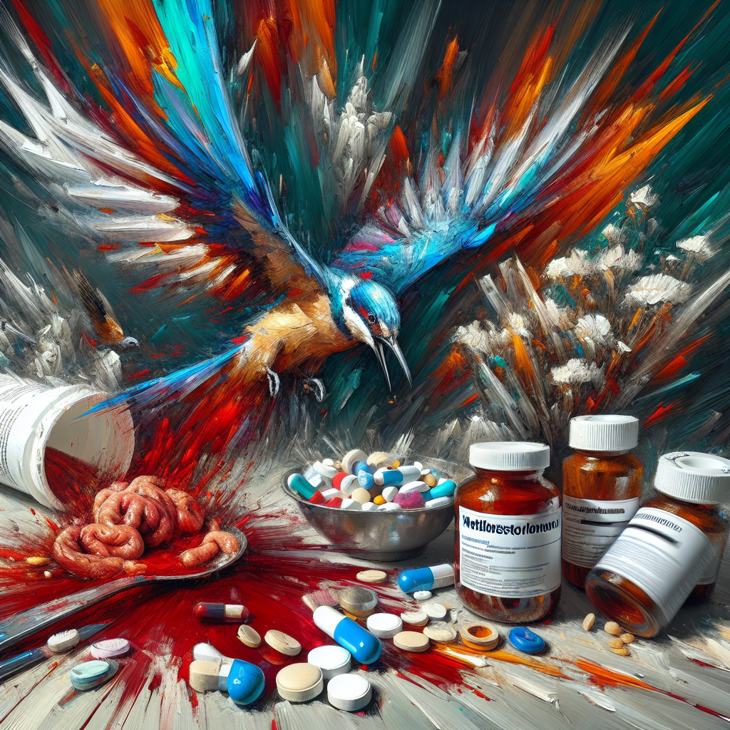 Metildrostanolona y sangre en heces: urgencia médica